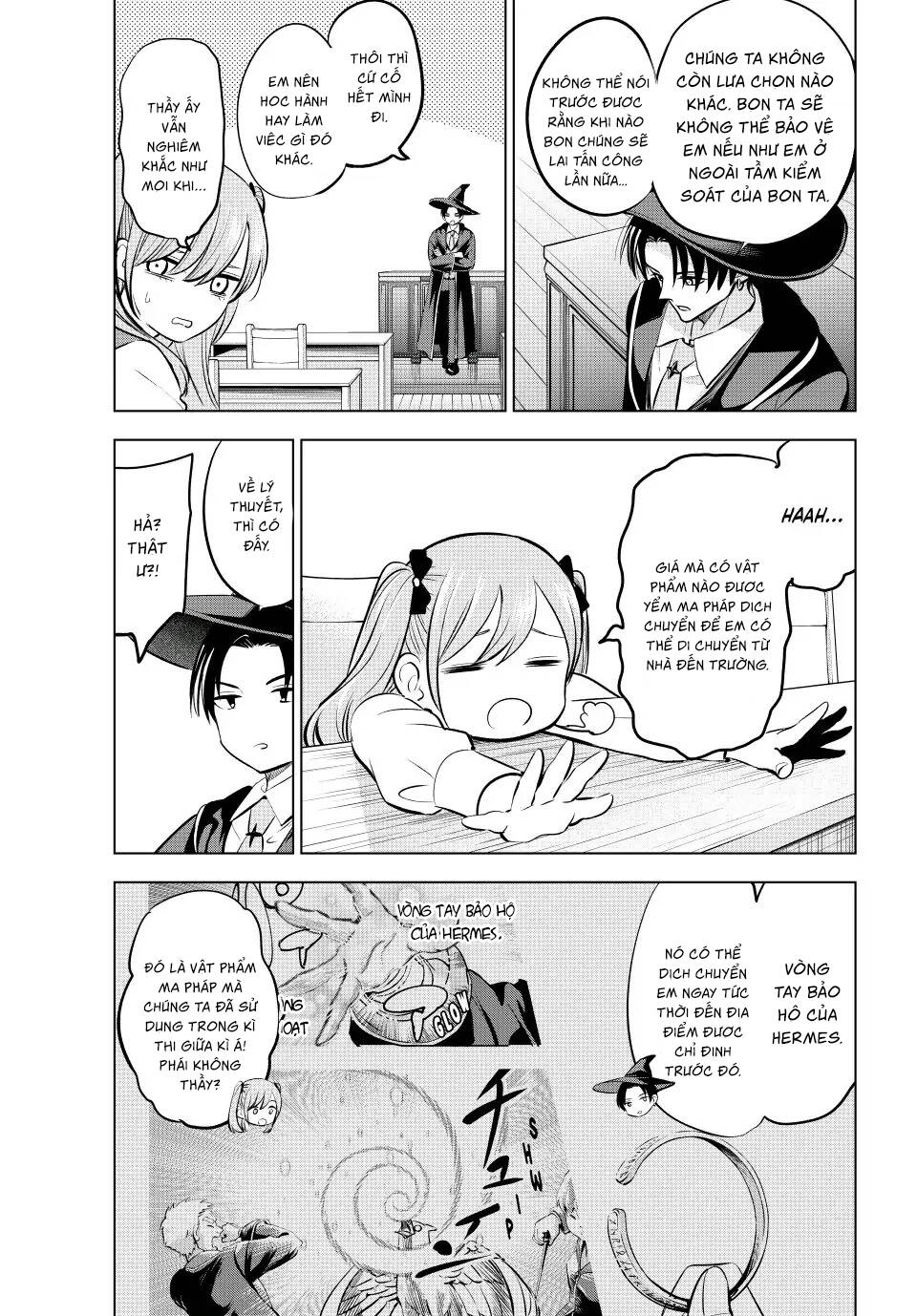 Hắc miêu và lớp học phù thủy - Chapter 34 - Page 3