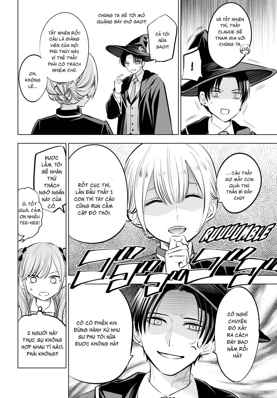 Hắc miêu và lớp học phù thủy - Chapter 34 - Page 6