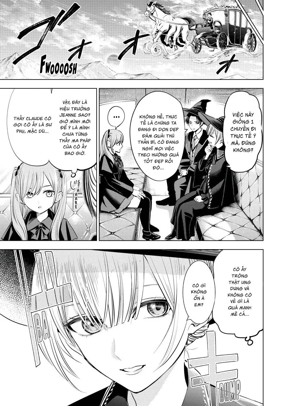 Hắc miêu và lớp học phù thủy - Chapter 34 - Page 7