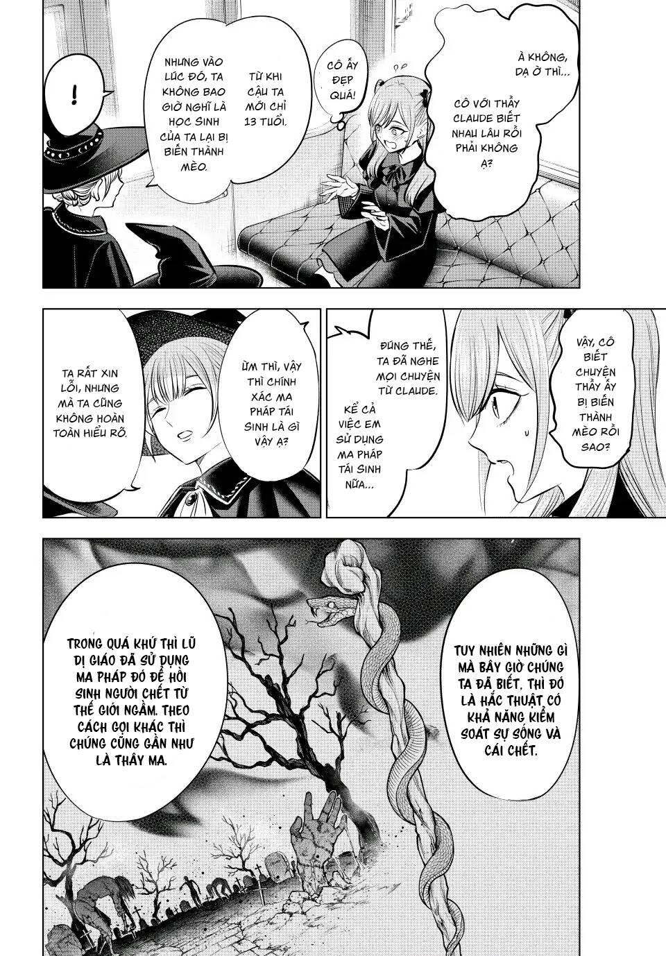 Hắc miêu và lớp học phù thủy - Chapter 34 - Page 8
