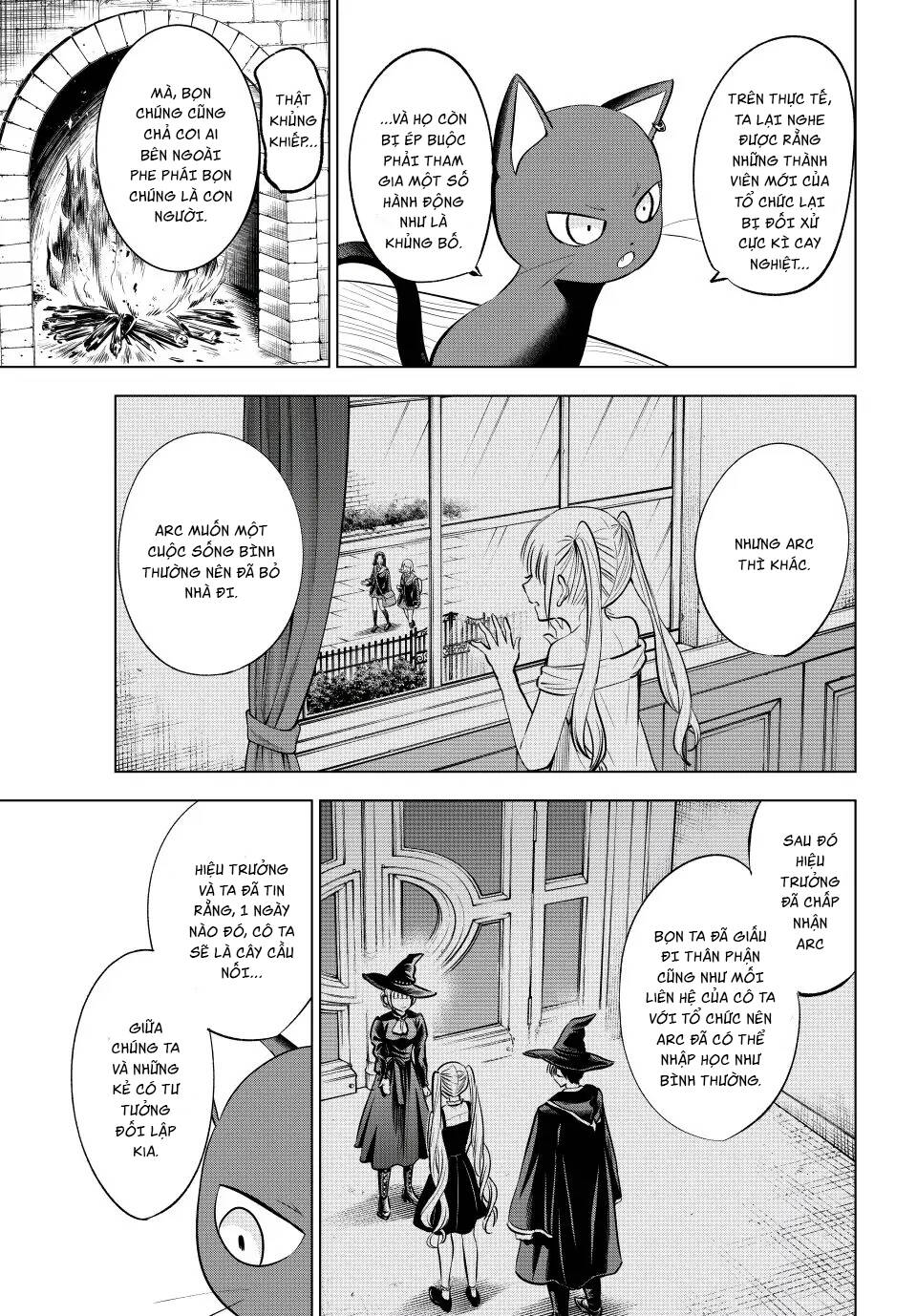 Hắc miêu và lớp học phù thủy - Chapter 35 - Page 9