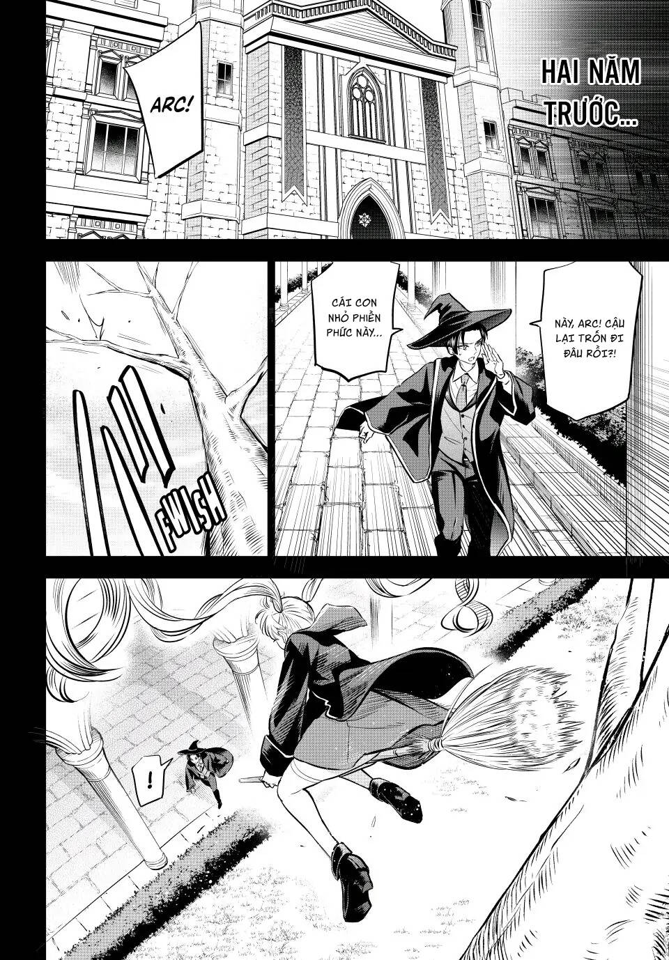 Hắc miêu và lớp học phù thủy - Chapter 35 - Page 10