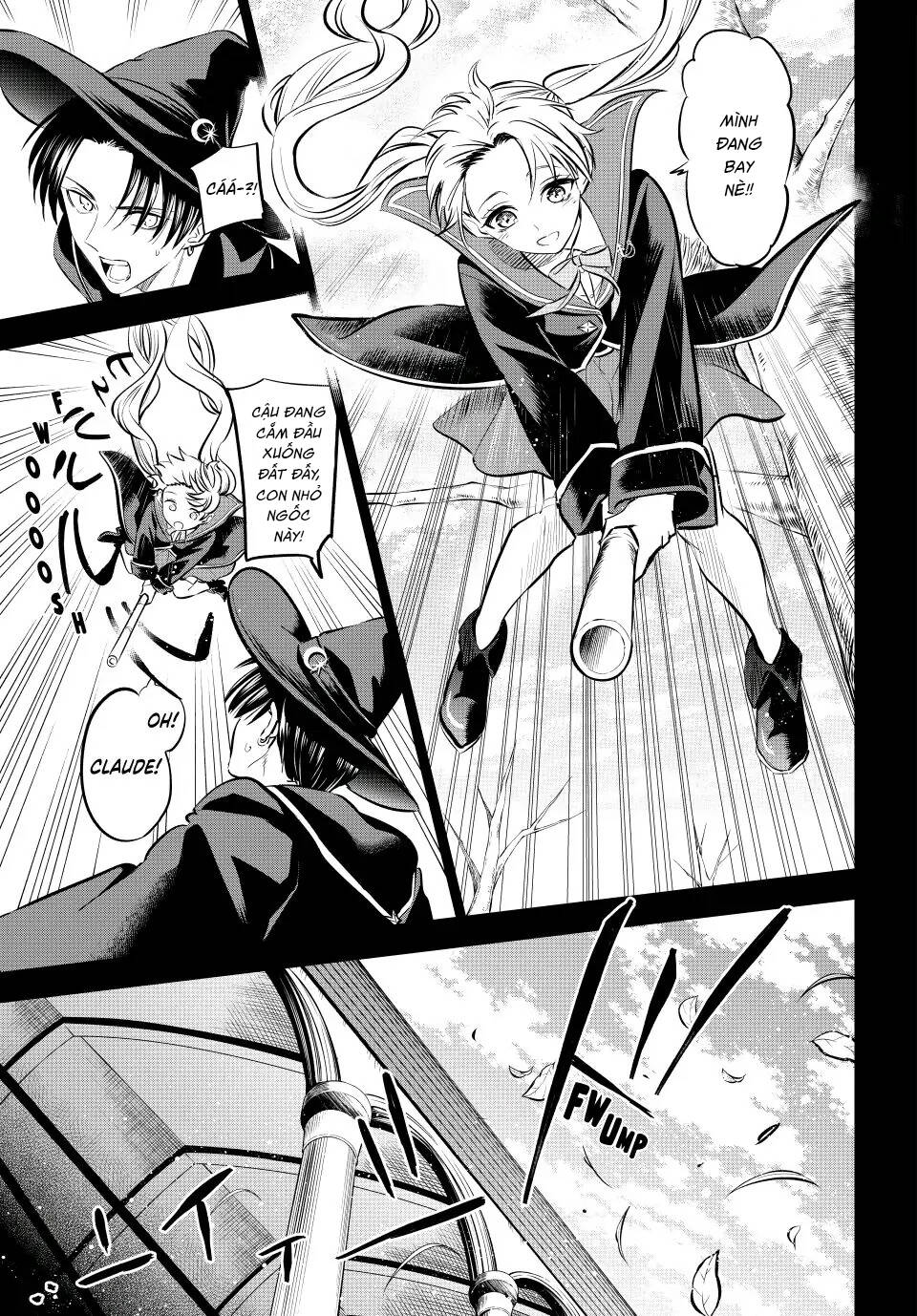 Hắc miêu và lớp học phù thủy - Chapter 35 - Page 11