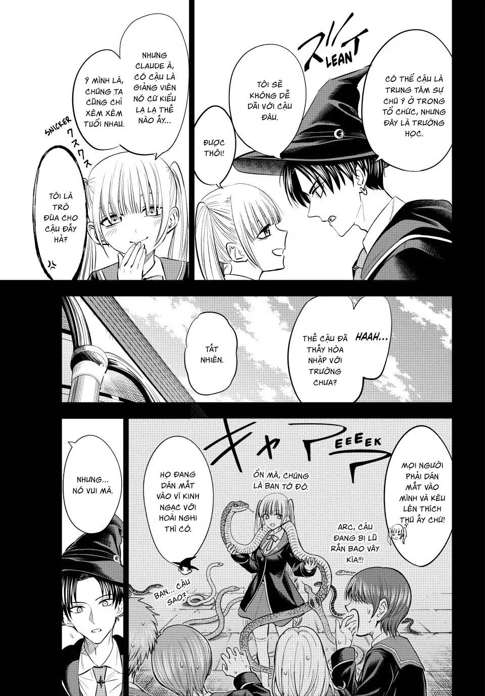 Hắc miêu và lớp học phù thủy - Chapter 35 - Page 13