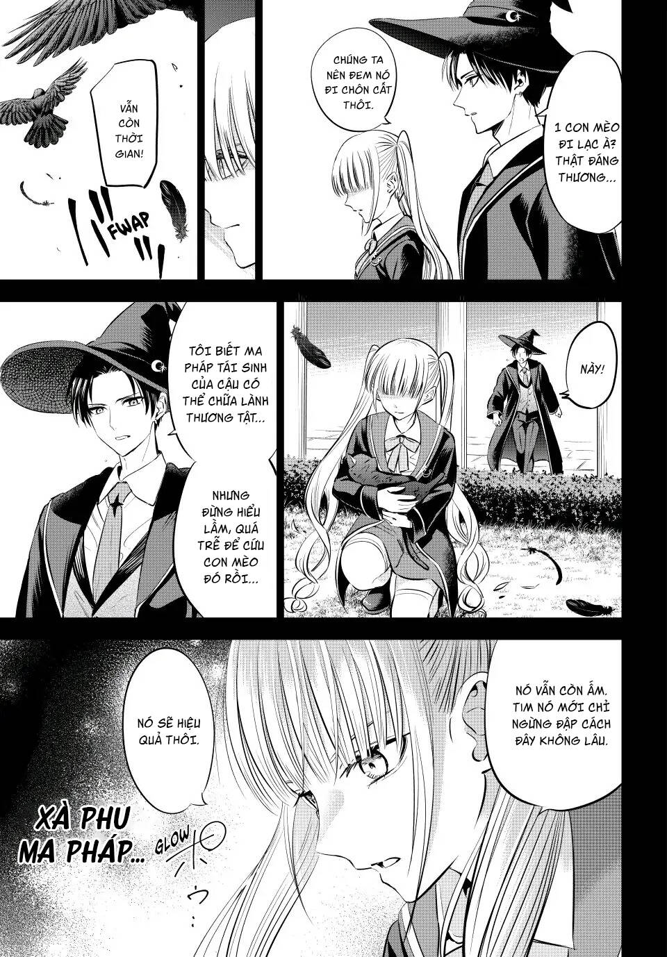 Hắc miêu và lớp học phù thủy - Chapter 35 - Page 15