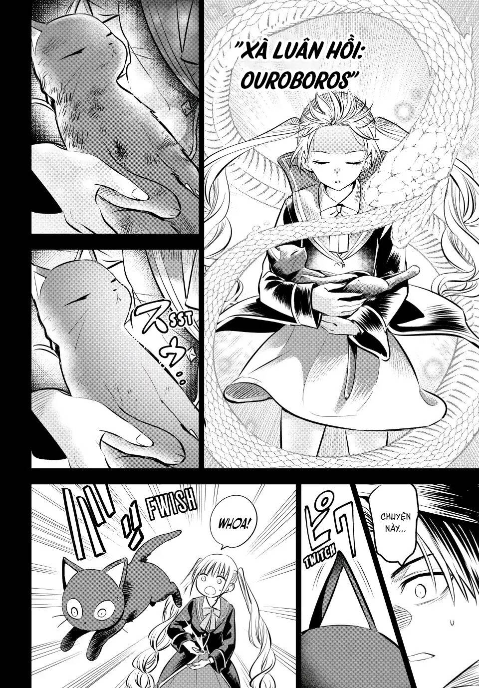 Hắc miêu và lớp học phù thủy - Chapter 35 - Page 16