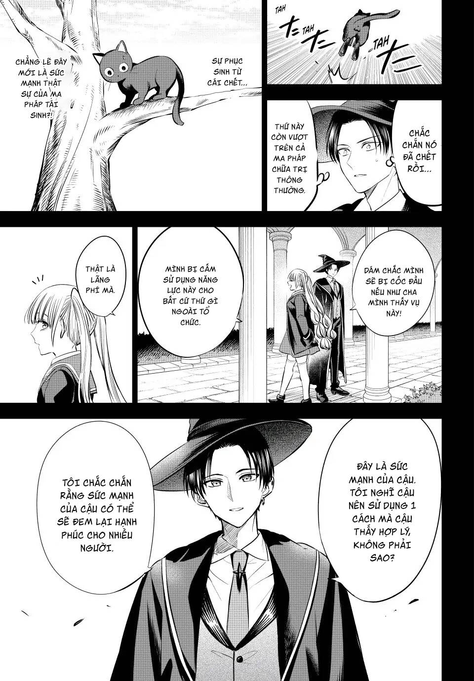 Hắc miêu và lớp học phù thủy - Chapter 35 - Page 17