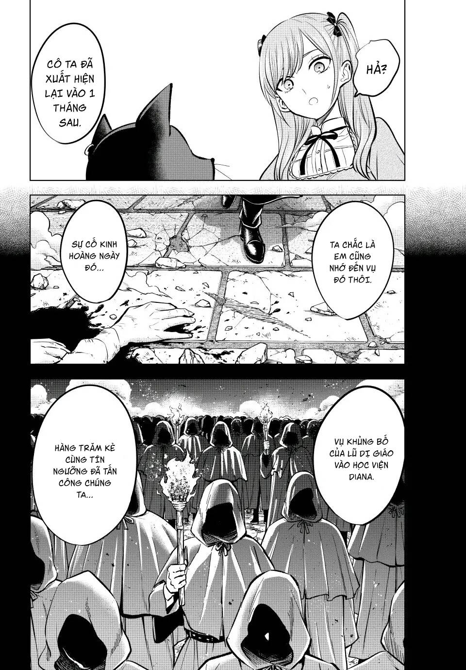 Hắc miêu và lớp học phù thủy - Chapter 35 - Page 22