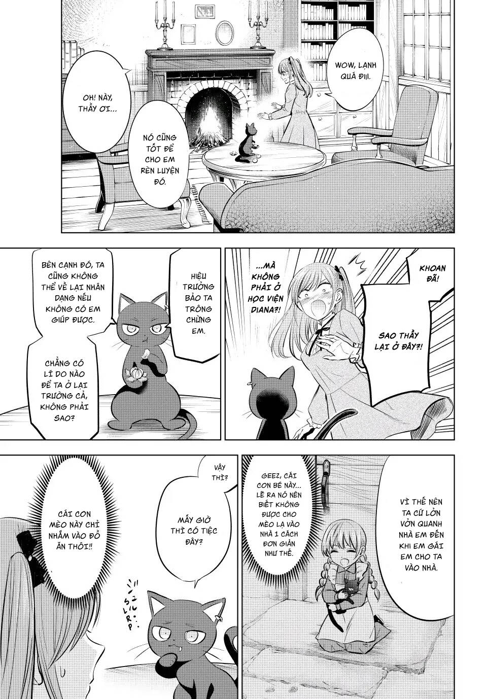 Hắc miêu và lớp học phù thủy - Chapter 35 - Page 5