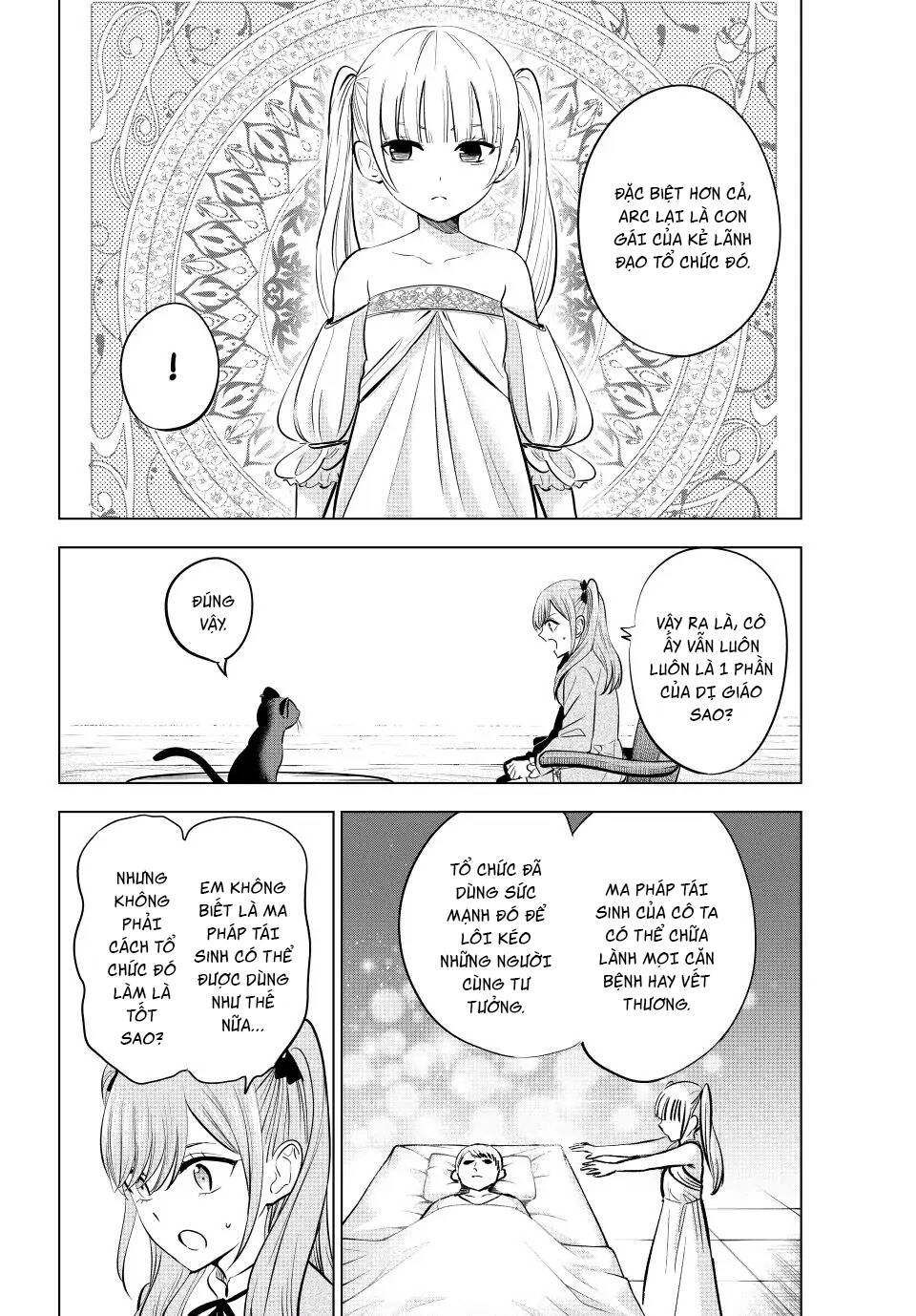 Hắc miêu và lớp học phù thủy - Chapter 35 - Page 8