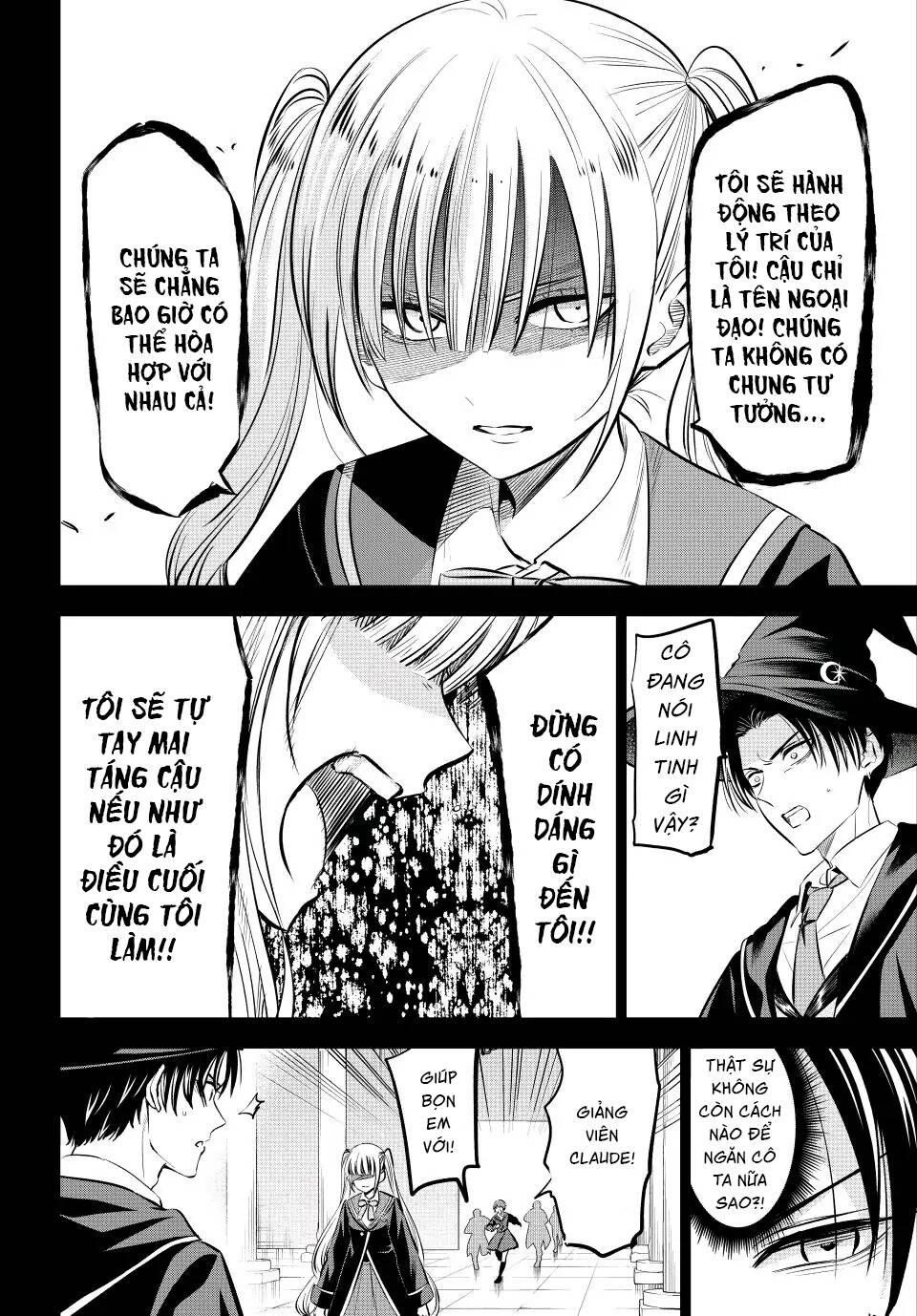 Hắc miêu và lớp học phù thủy - Chapter 36 - Page 9