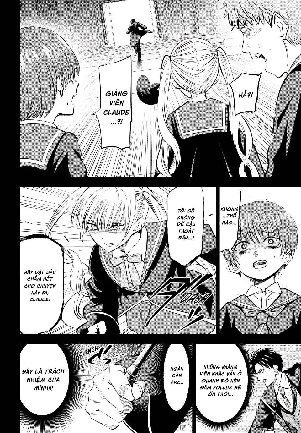 Hắc miêu và lớp học phù thủy - Chapter 36 - Page 11