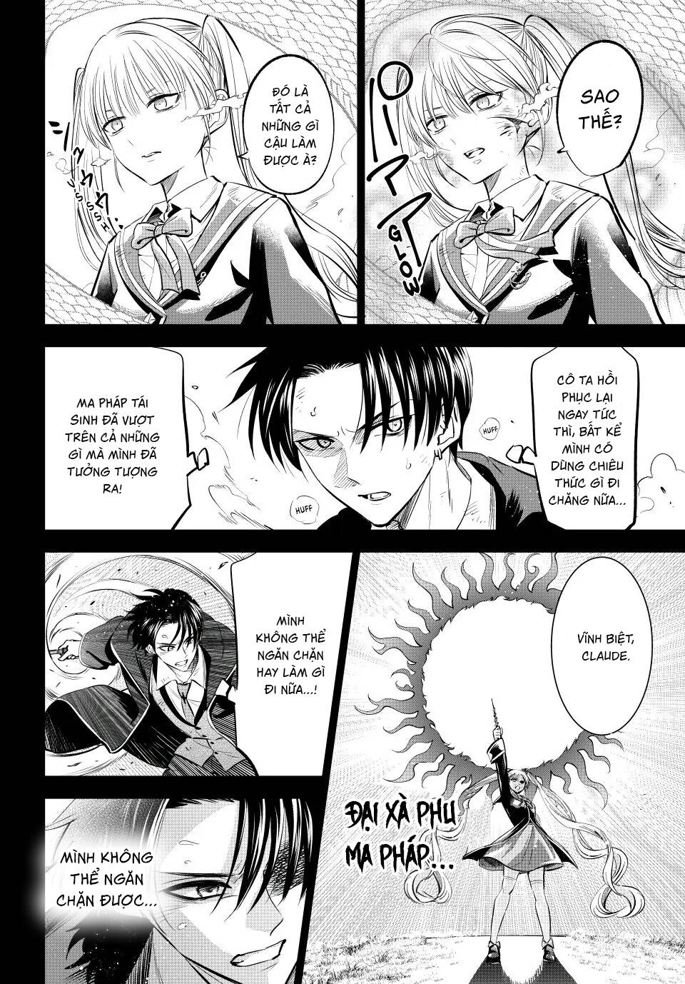 Hắc miêu và lớp học phù thủy - Chapter 36 - Page 13