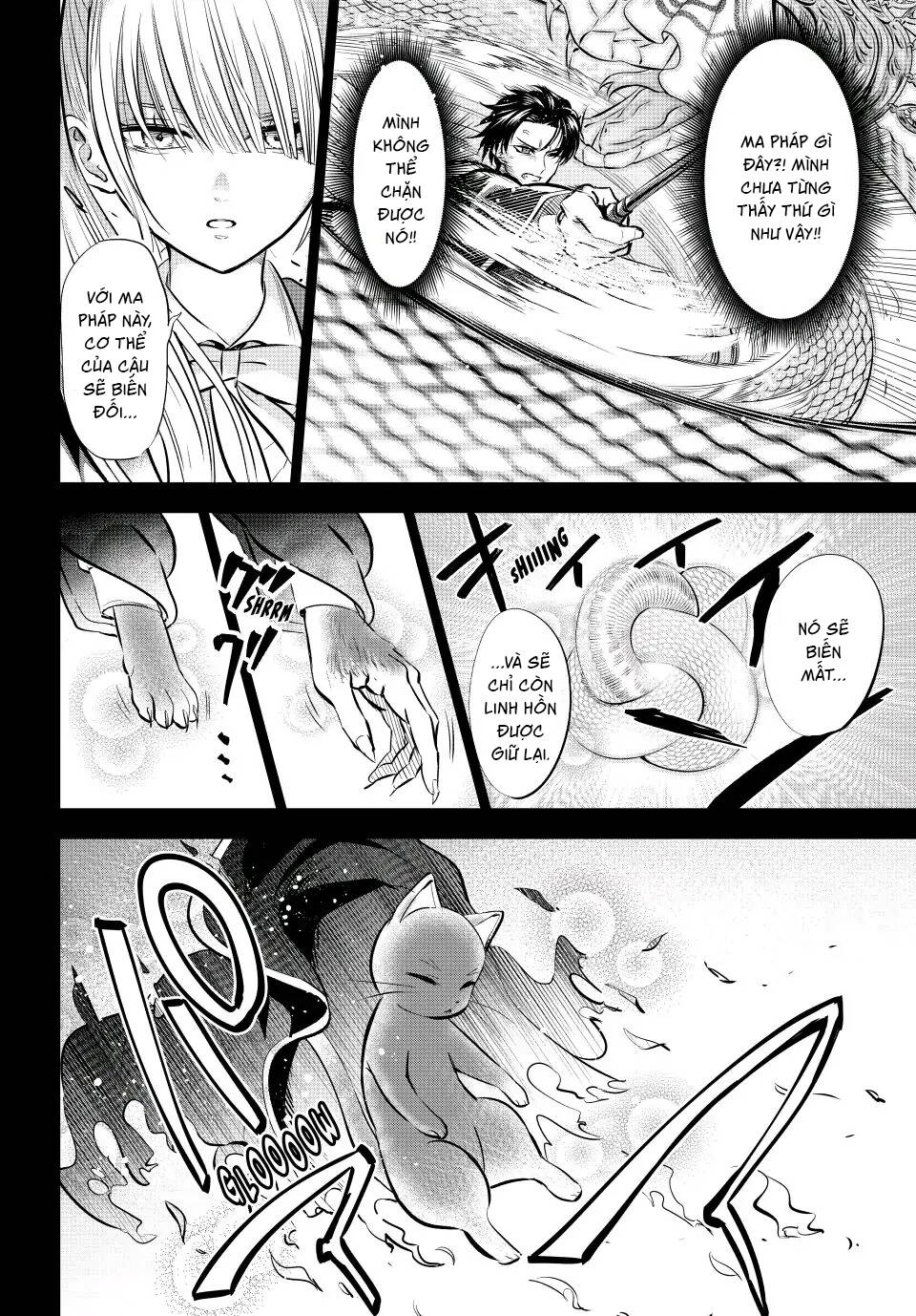 Hắc miêu và lớp học phù thủy - Chapter 36 - Page 15