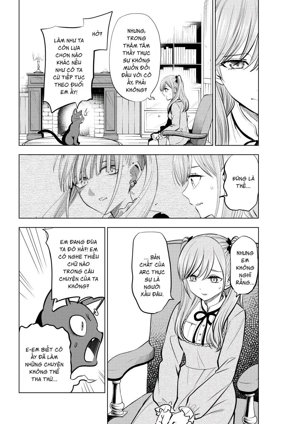 Hắc miêu và lớp học phù thủy - Chapter 36 - Page 19