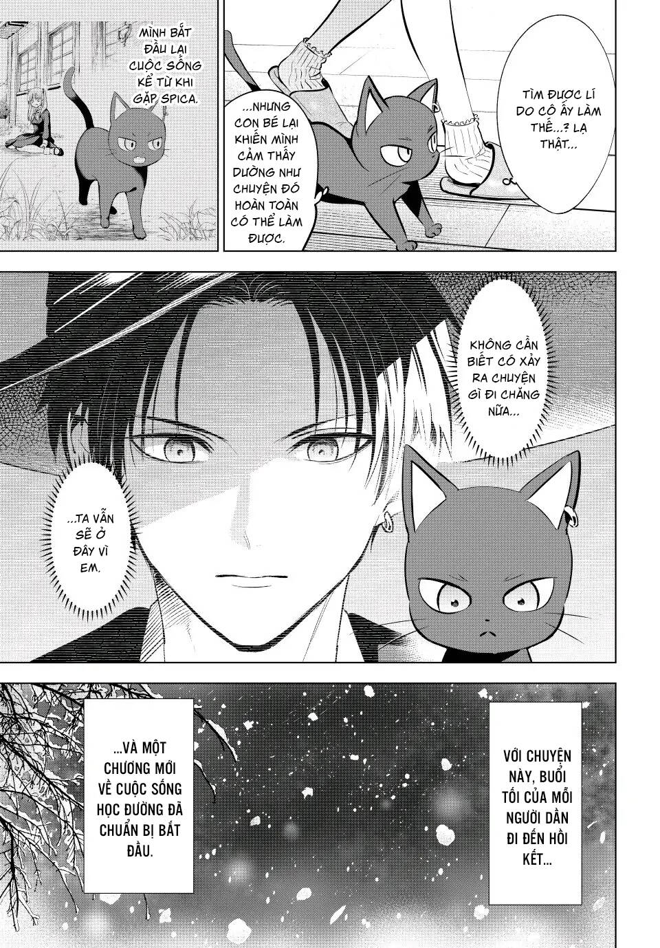 Hắc miêu và lớp học phù thủy - Chapter 36 - Page 22