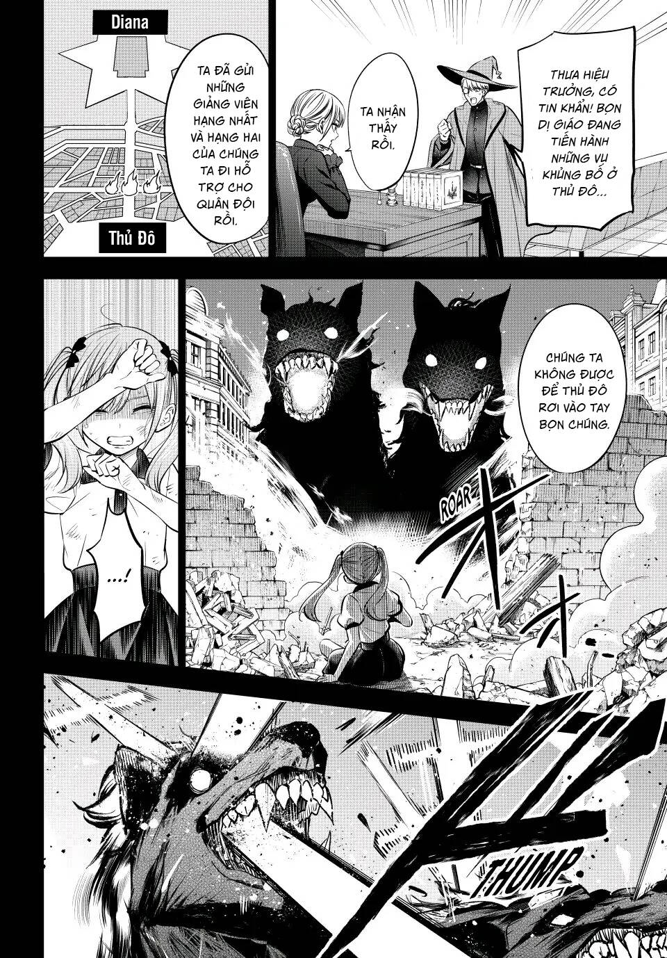 Hắc miêu và lớp học phù thủy - Chapter 36 - Page 3