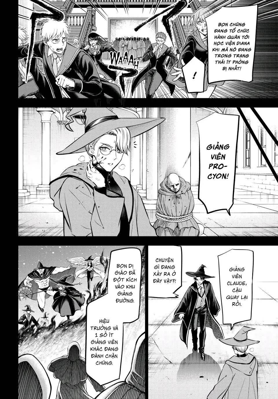 Hắc miêu và lớp học phù thủy - Chapter 36 - Page 5