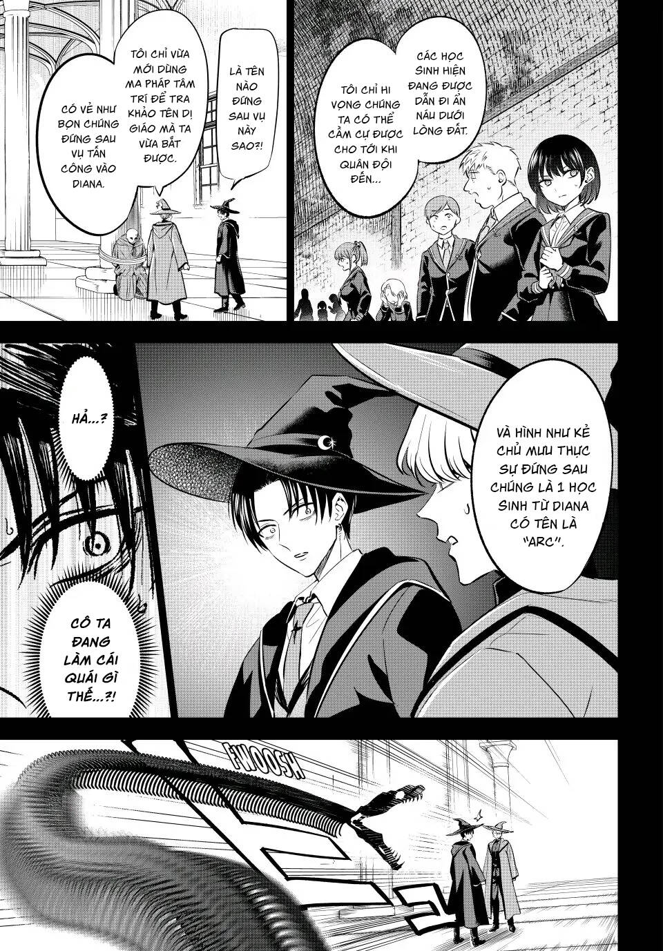 Hắc miêu và lớp học phù thủy - Chapter 36 - Page 6