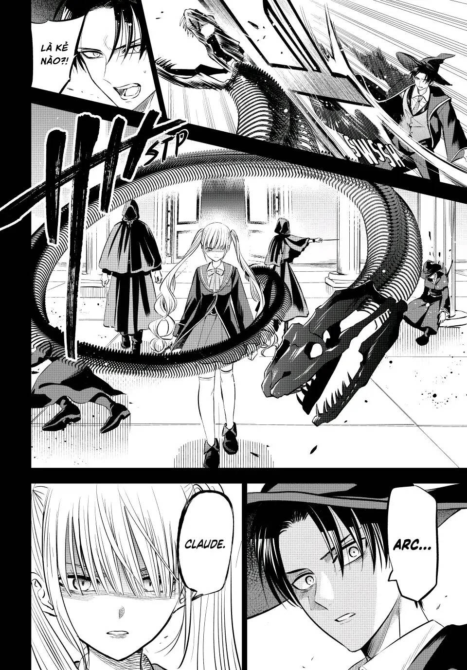 Hắc miêu và lớp học phù thủy - Chapter 36 - Page 7