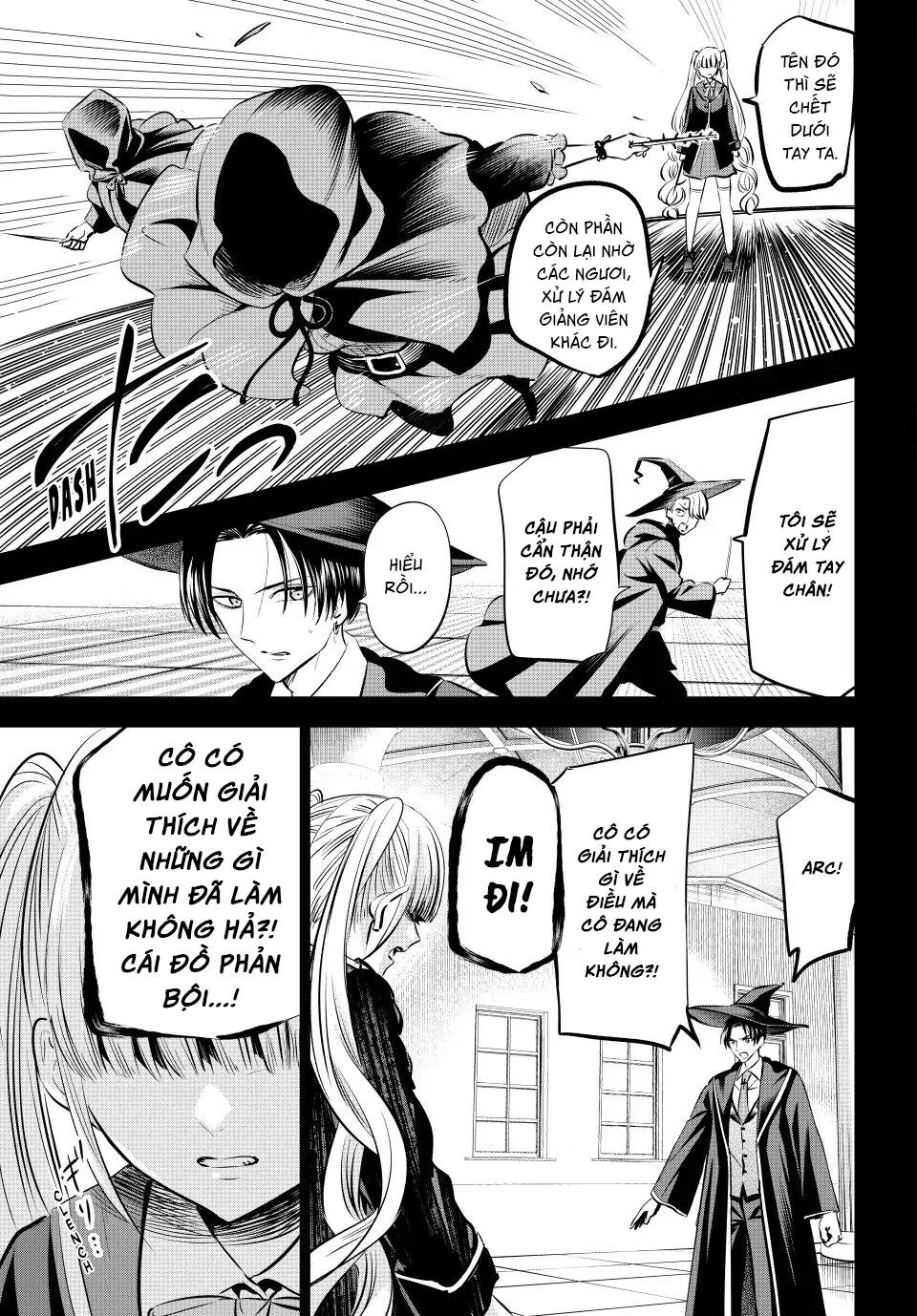 Hắc miêu và lớp học phù thủy - Chapter 36 - Page 8