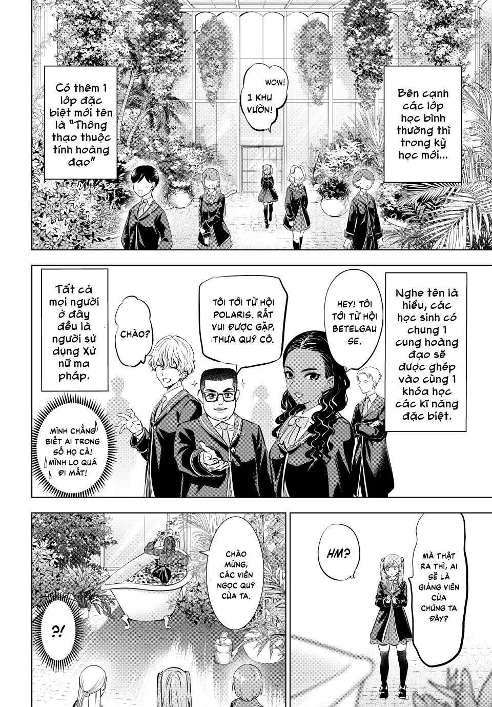 Hắc miêu và lớp học phù thủy - Chapter 37 - Page 9