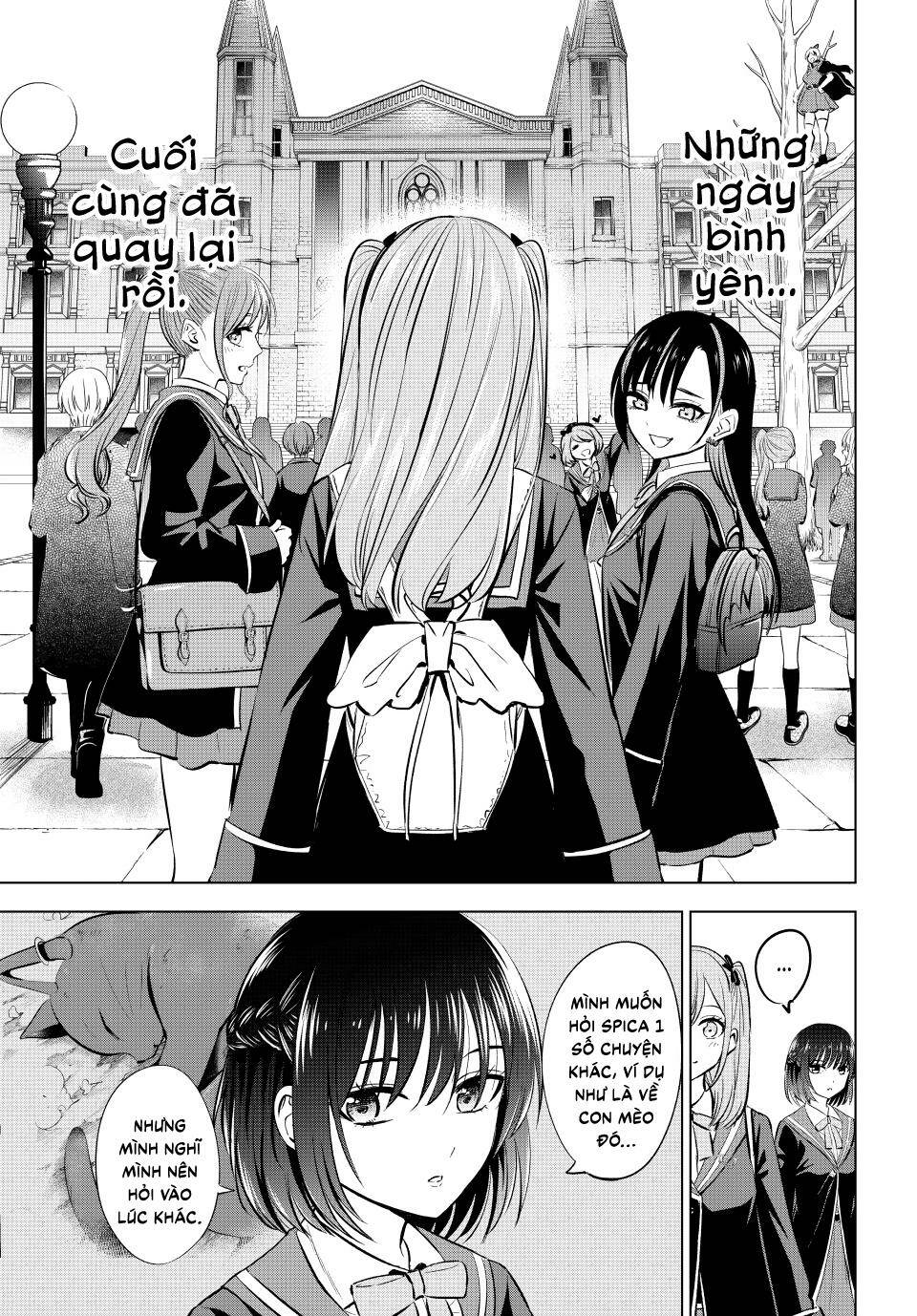 Hắc miêu và lớp học phù thủy - Chapter 37 - Page 8