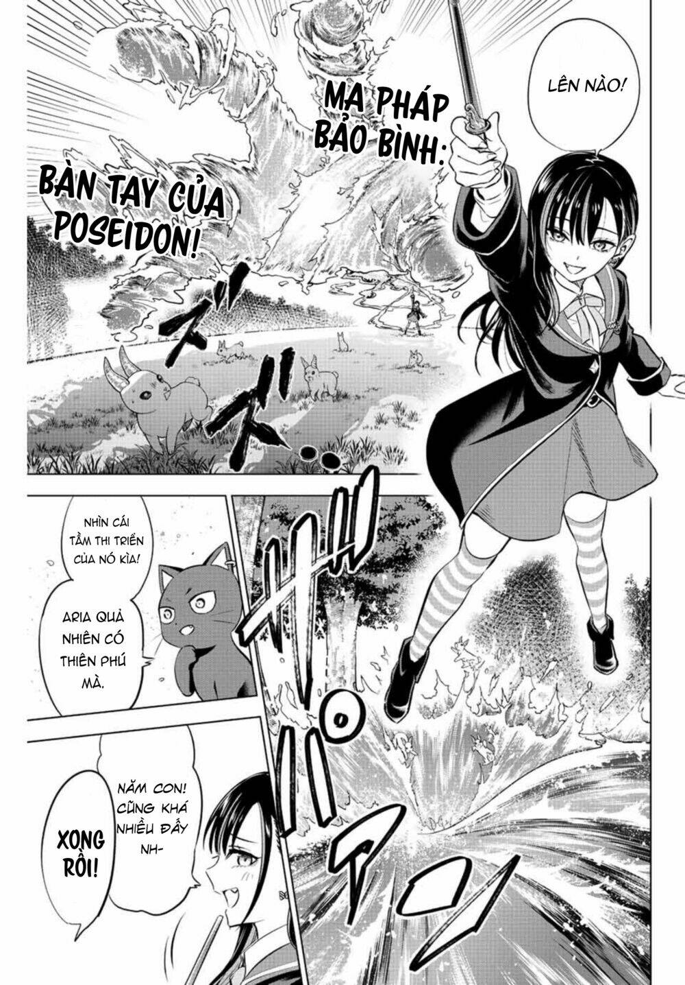 Hắc miêu và lớp học phù thủy - Chapter 9 - Page 17