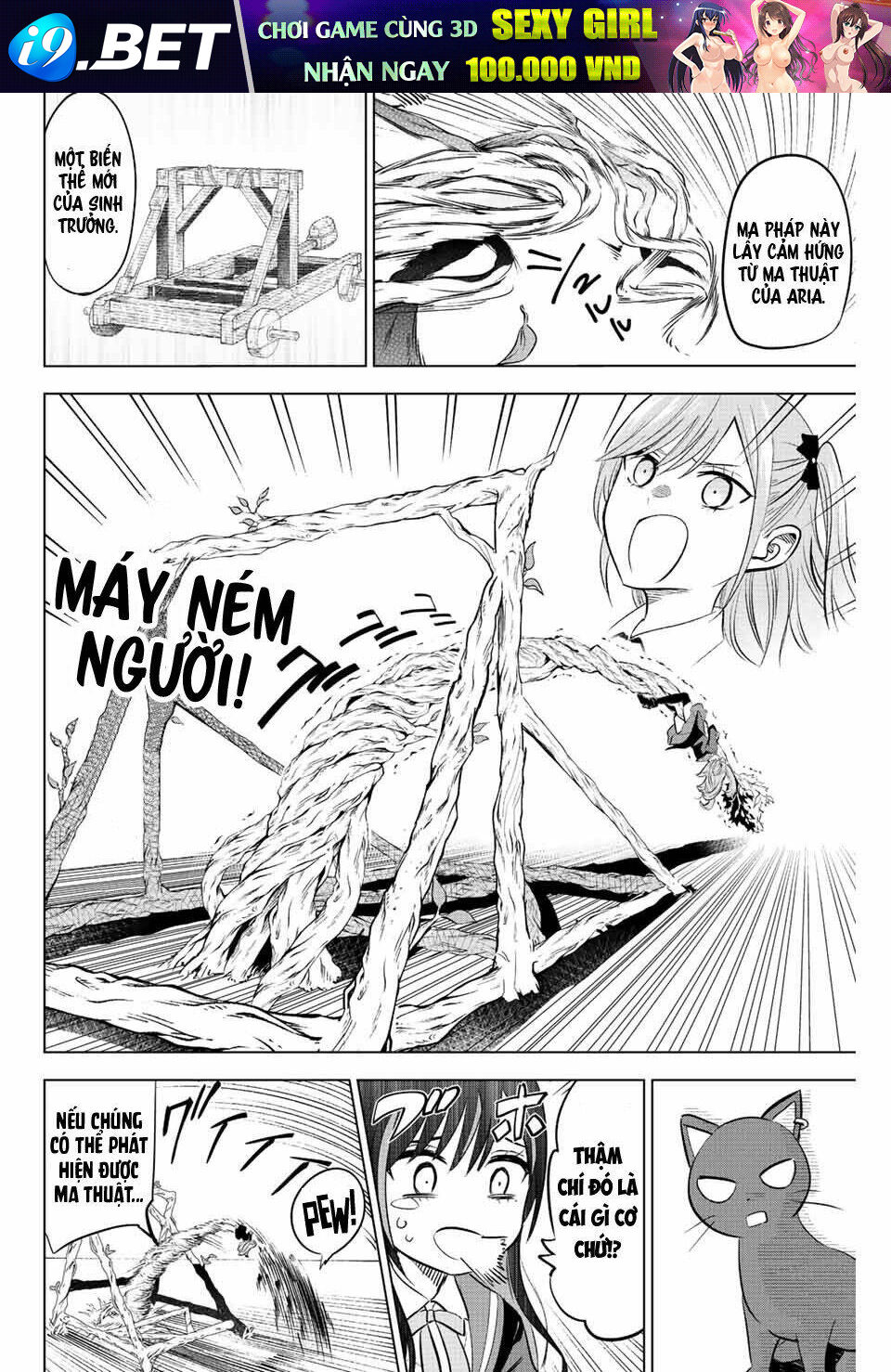 Hắc miêu và lớp học phù thủy - Chapter 9 - Page 18