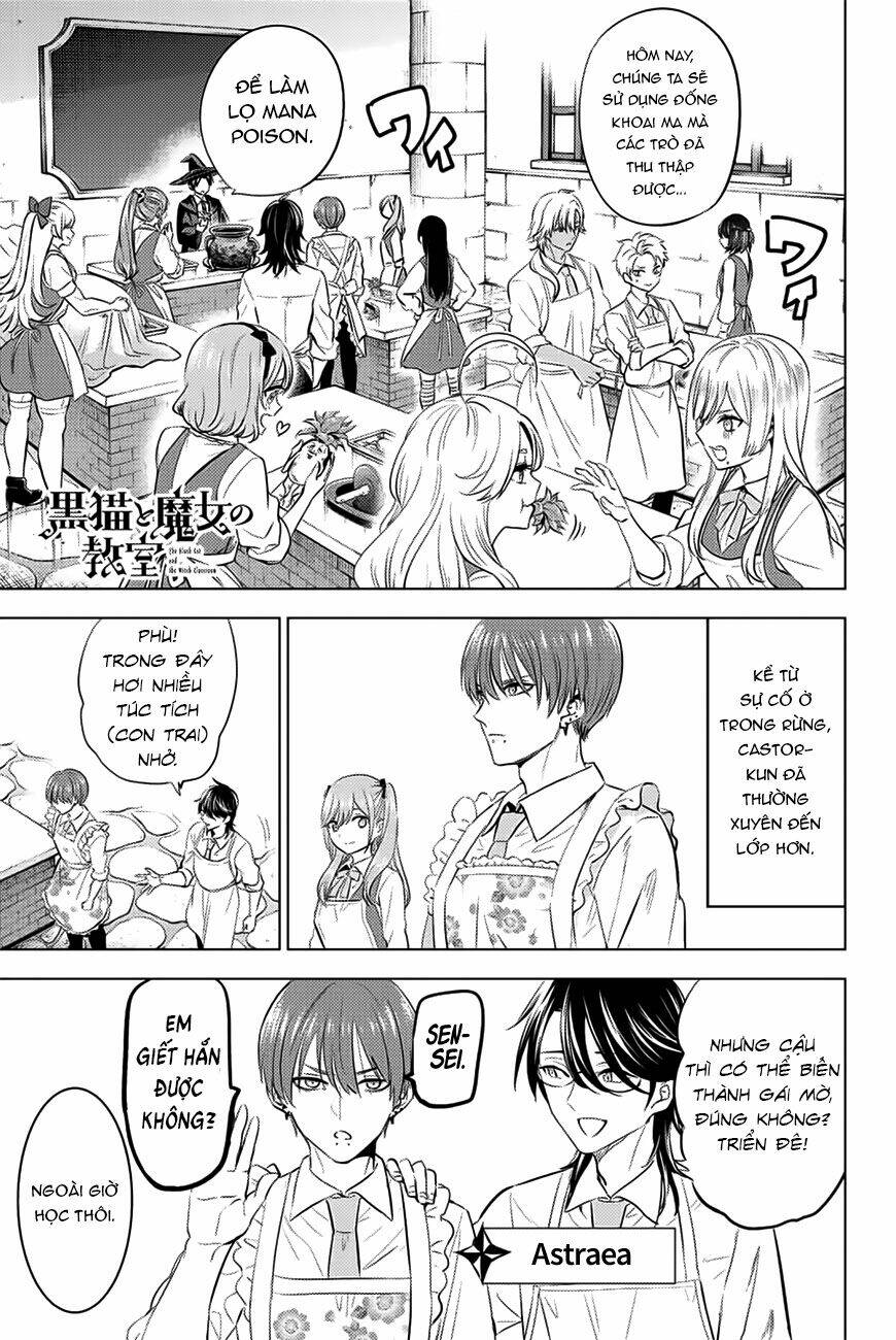 Hắc miêu và lớp học phù thủy - Chapter 9 - Page 3