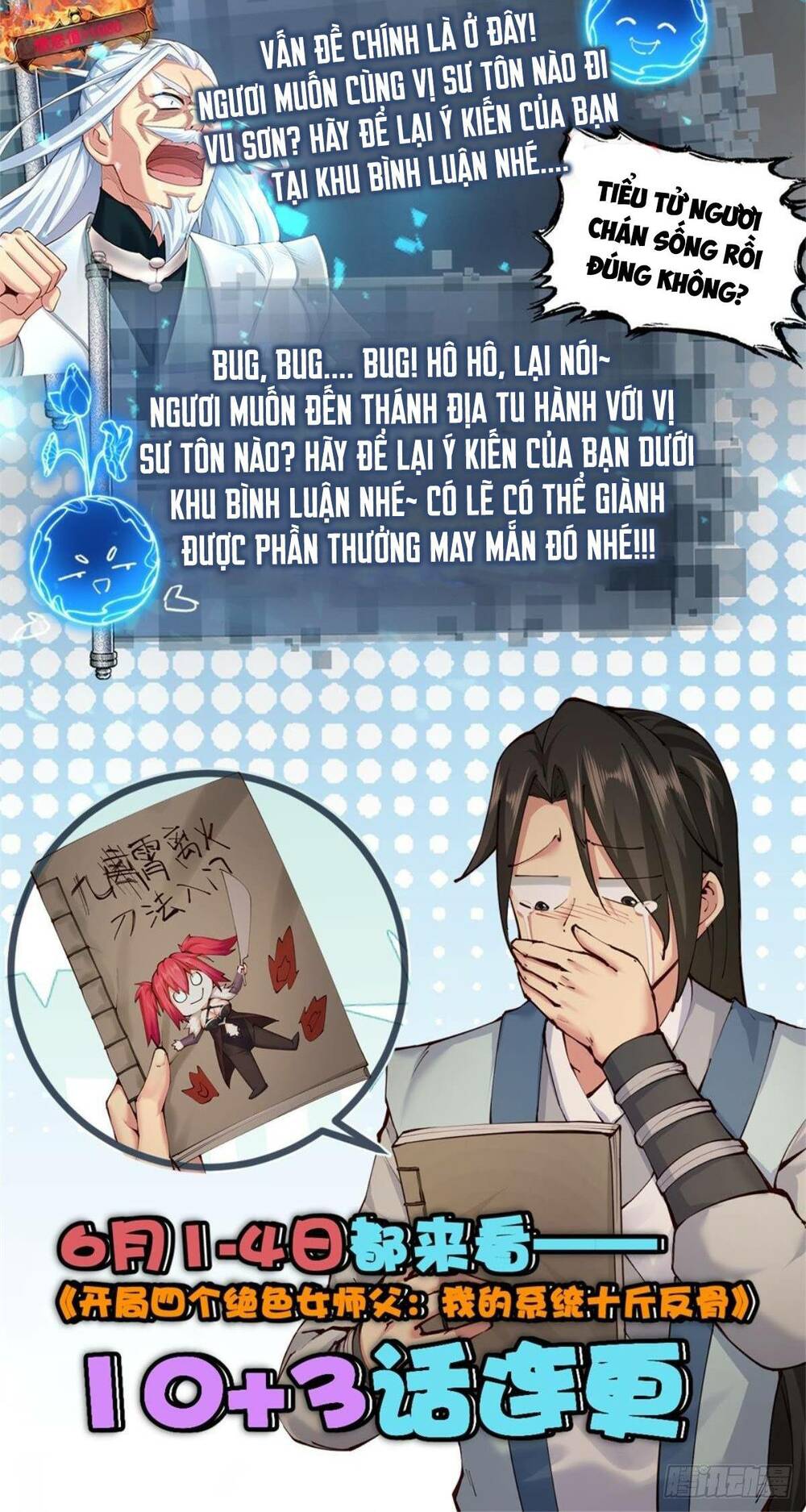 Bắt Đầu Với Tuyệt Sắc Sư Tôn Hệ Thống Tổng Cục Phản Cốt - Chapter 0.1 - Page 8