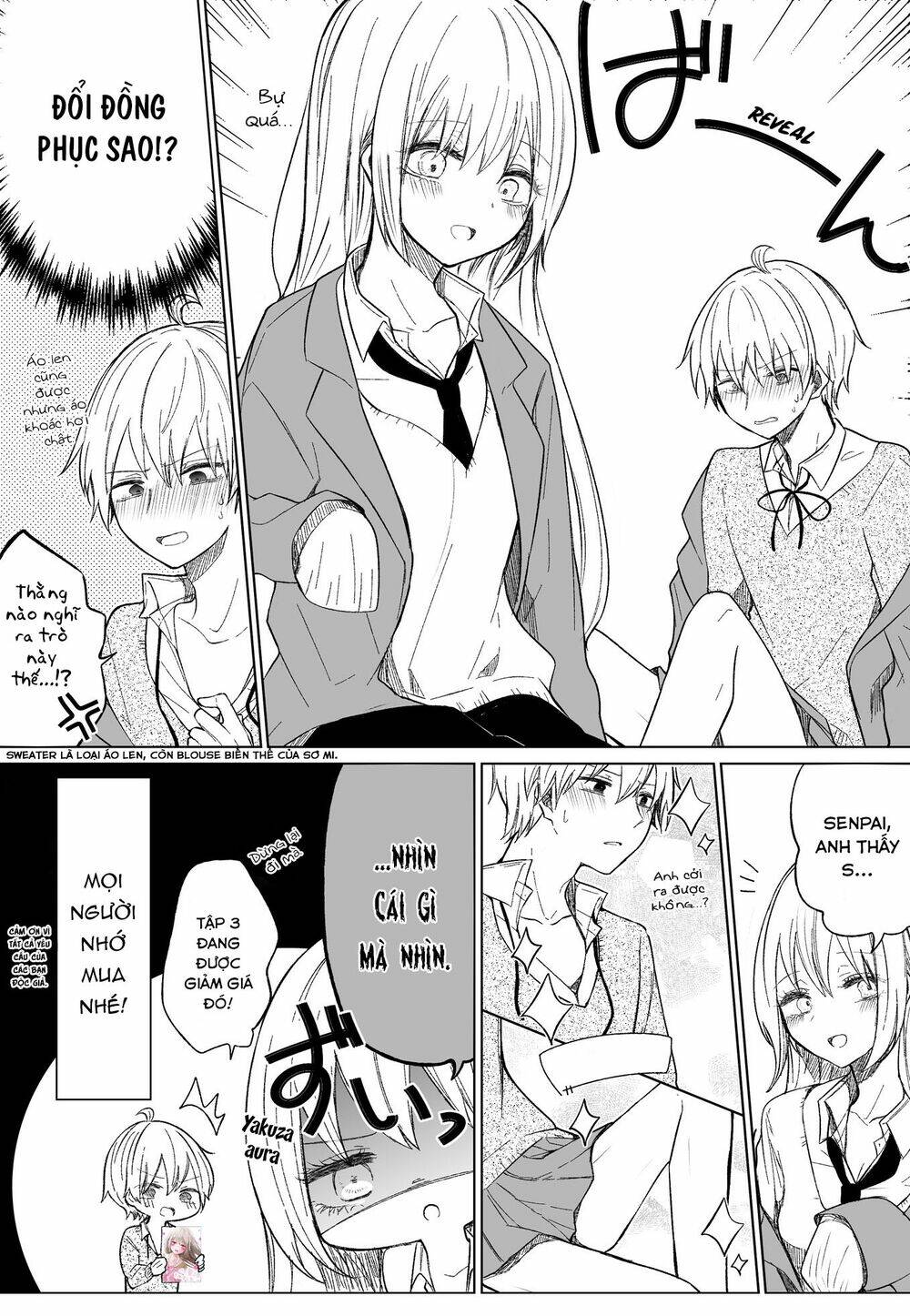 Ichizu de Bitch na Kouhai - Chapter 72.5 - Page 4