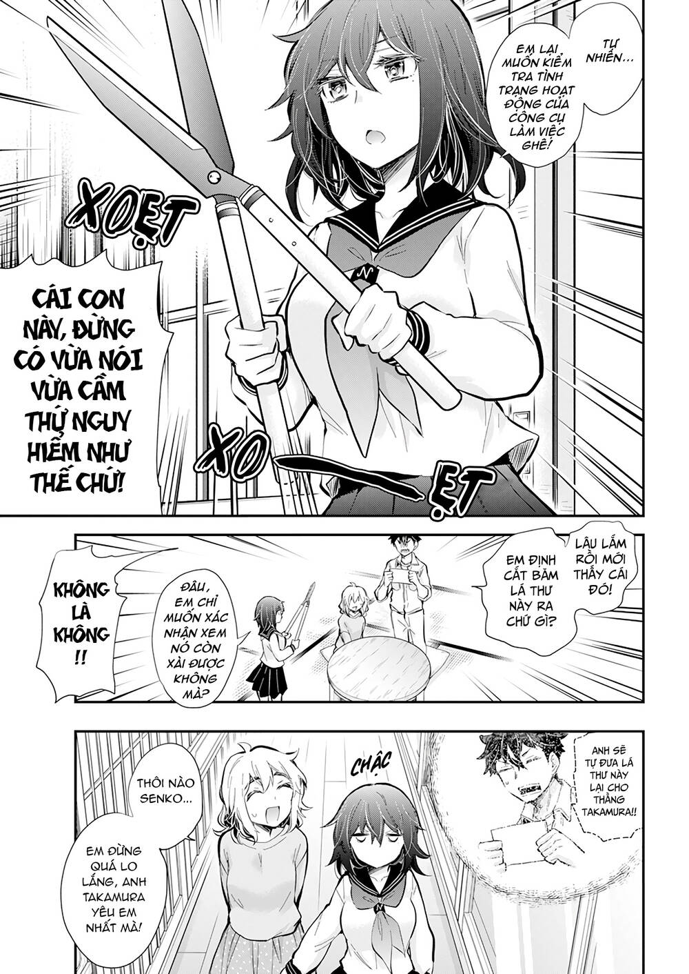 Henjo - Hen na Joshi Kousei Amaguri Chiko - Chapter 117 - Page 11