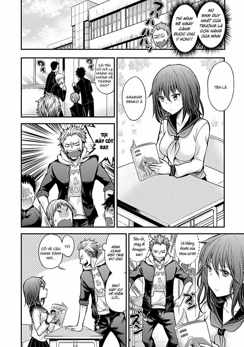 Henjo - Hen na Joshi Kousei Amaguri Chiko - Chapter 38.5 - Page 4