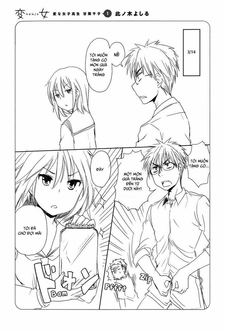 Henjo - Hen na Joshi Kousei Amaguri Chiko - Chapter 5.2 - Page 11