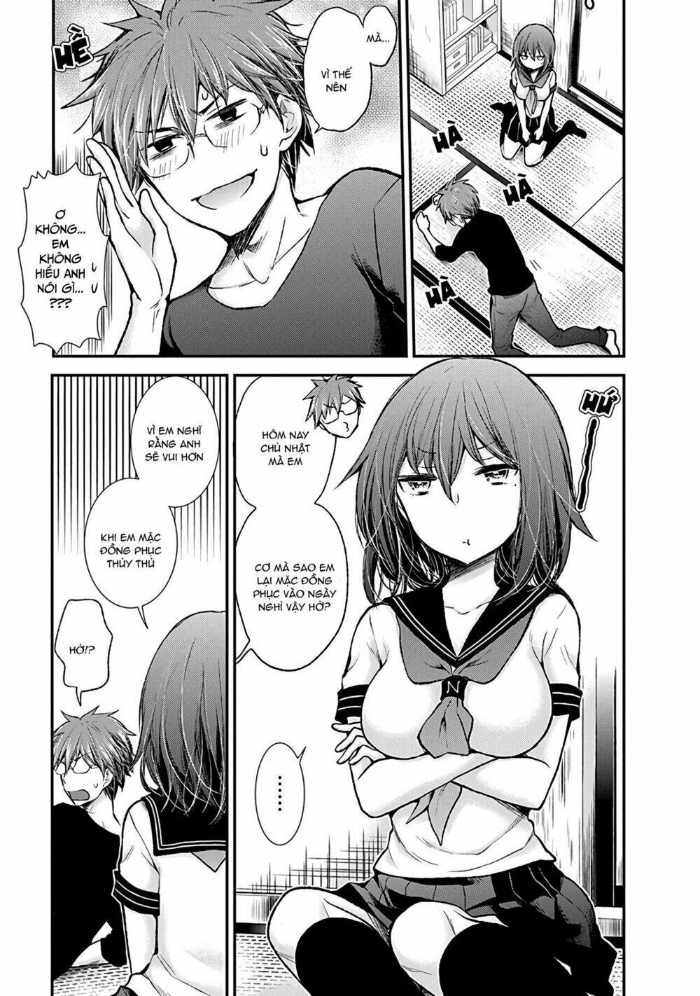 Henjo - Hen na Joshi Kousei Amaguri Chiko - Chapter 78 - Page 3