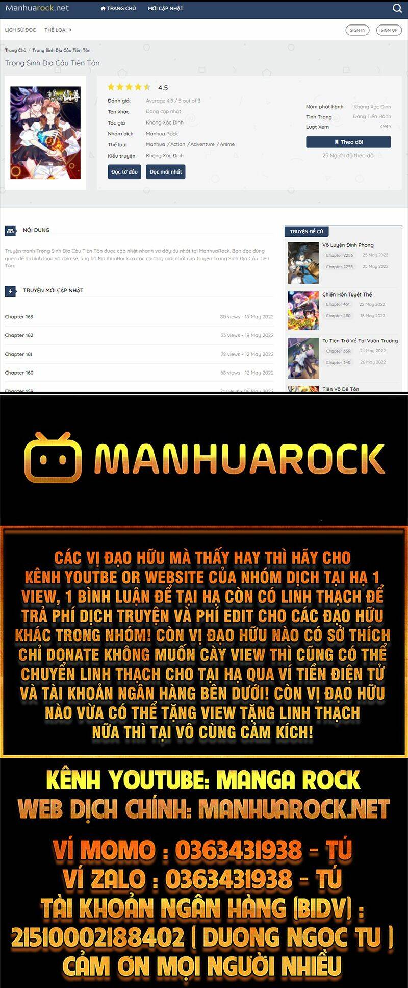 Trọng Sinh Địa Cầu Tiên Tôn - Chapter 153 - Page 37