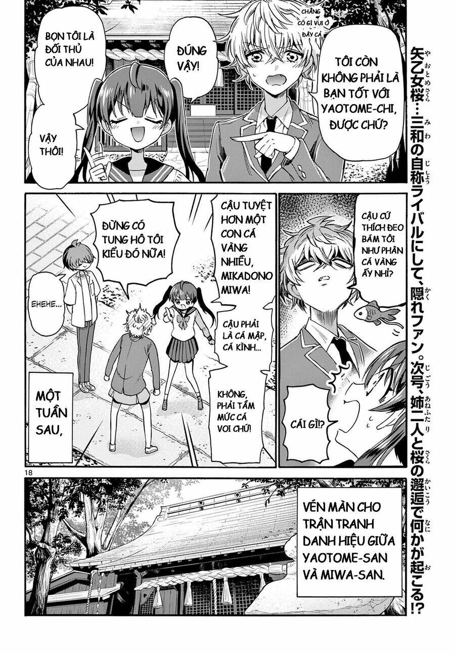 Ba Chị Em Nhà Mikadono Dễ Đối Phó Thật Đấy - Chapter 37 - Page 17