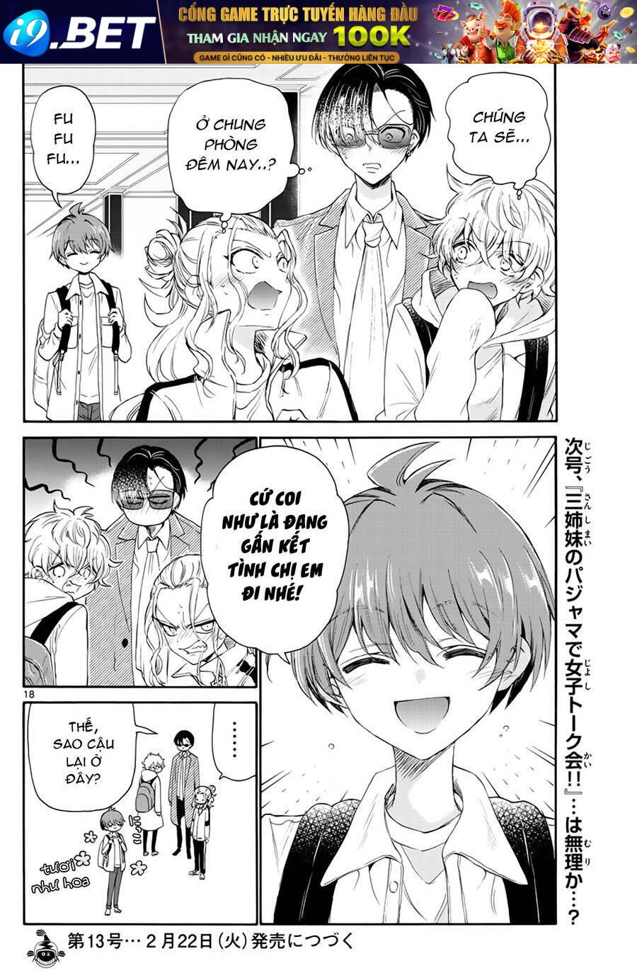 Ba Chị Em Nhà Mikadono Dễ Đối Phó Thật Đấy - Chapter 8 - Page 18