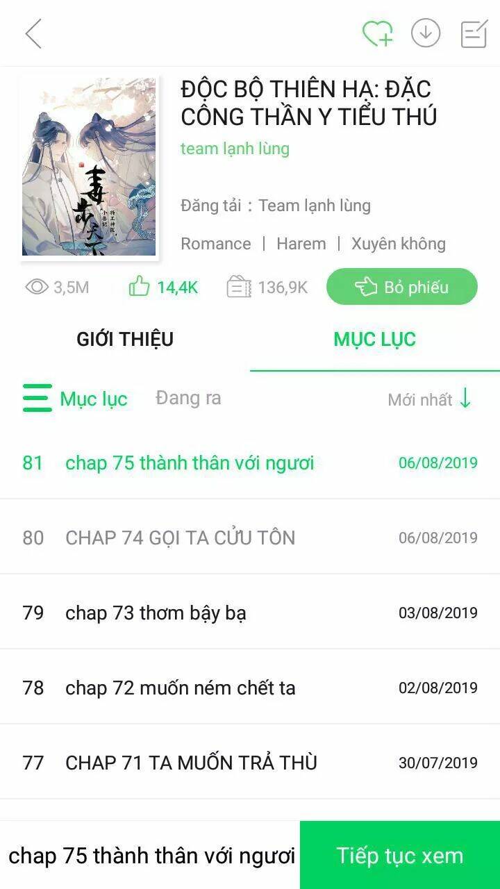 Tuyệt Sắc Quyến Rũ Quỷ Y Chí Tôn - Chapter 123 - Page 81