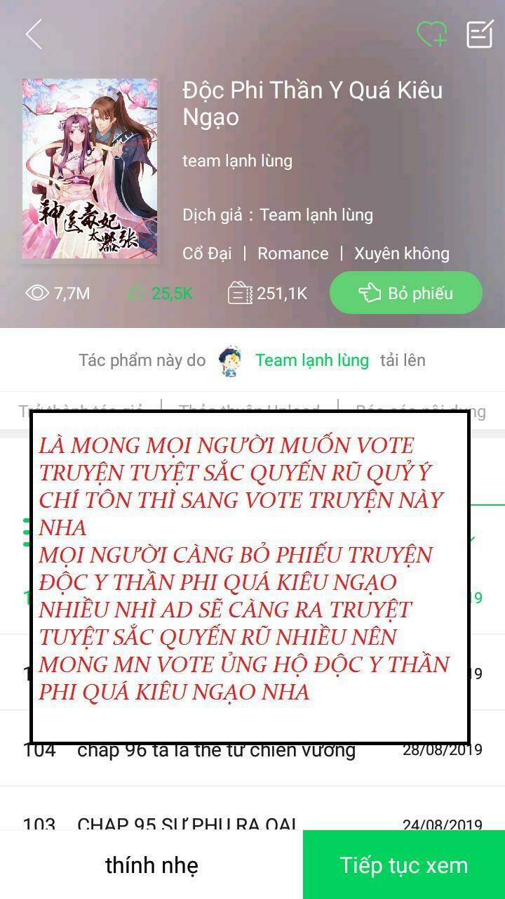 Tuyệt Sắc Quyến Rũ Quỷ Y Chí Tôn - Chapter 131 - Page 77