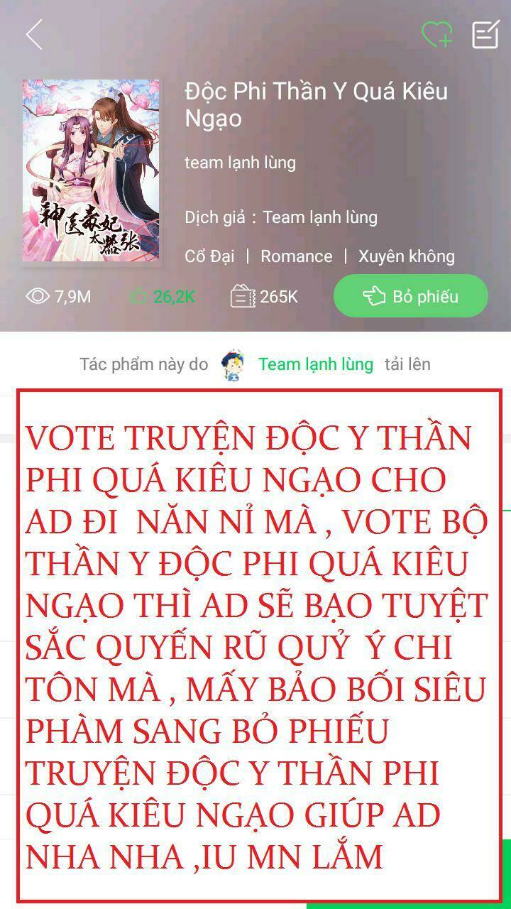 Tuyệt Sắc Quyến Rũ Quỷ Y Chí Tôn - Chapter 134 - Page 78