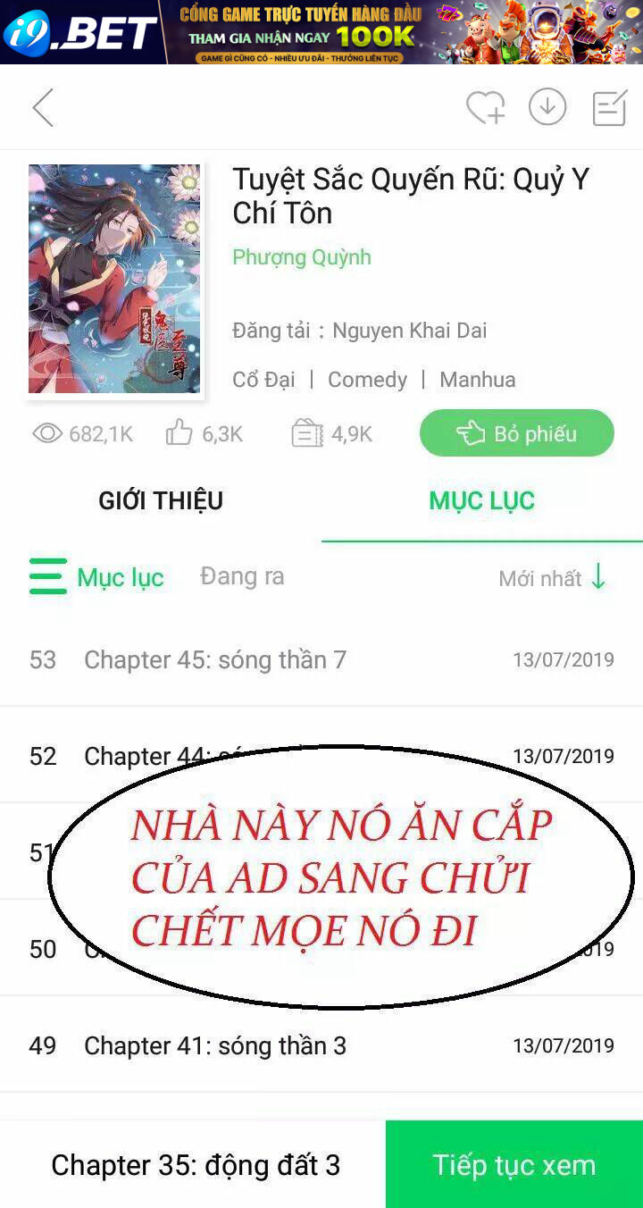 Tuyệt Sắc Quyến Rũ Quỷ Y Chí Tôn - Chapter 50 - Page 39