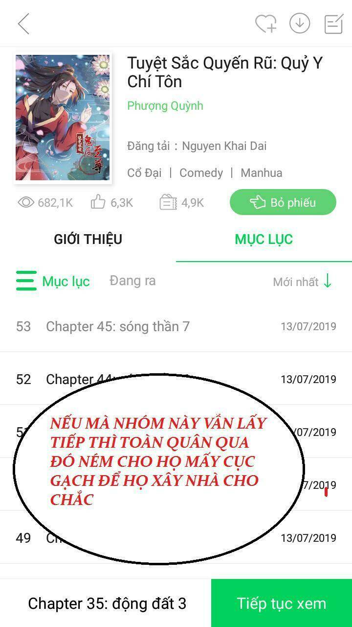 Tuyệt Sắc Quyến Rũ Quỷ Y Chí Tôn - Chapter 54 - Page 67