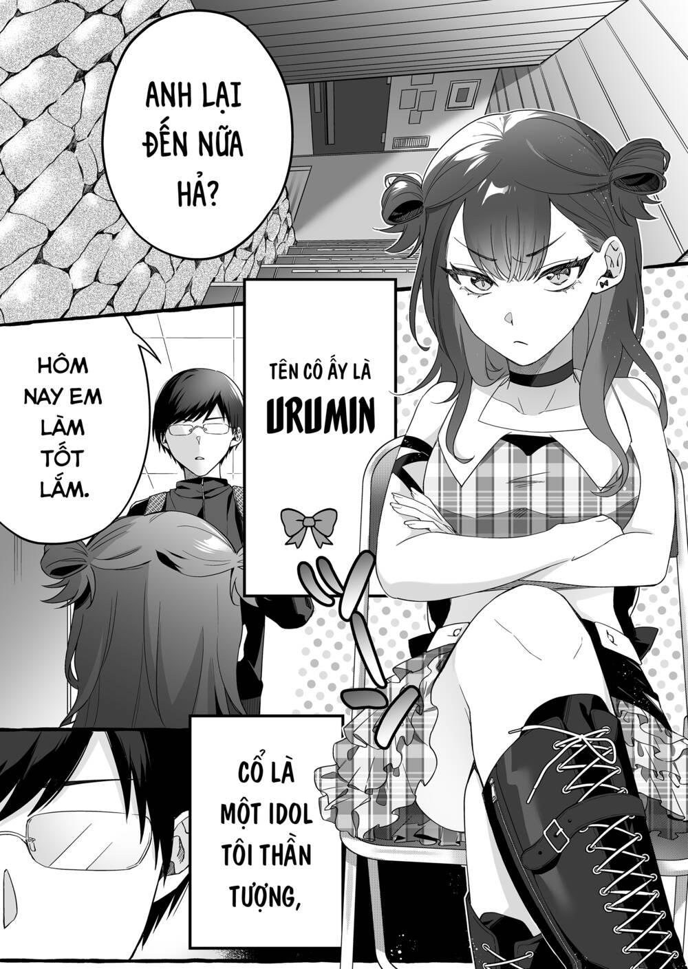 Damedol Cô Idol Hậu Đậu Và Người Hâm Mộ Duy Nhất Trên Thế Giới - Chapter 1 - Page 3