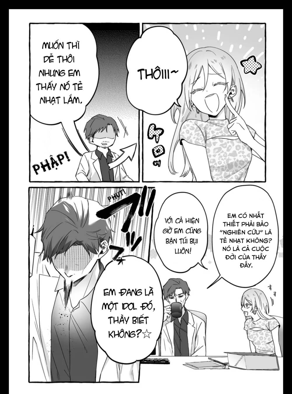 Damedol Cô Idol Hậu Đậu Và Người Hâm Mộ Duy Nhất Trên Thế Giới - Chapter 14 - Page 9