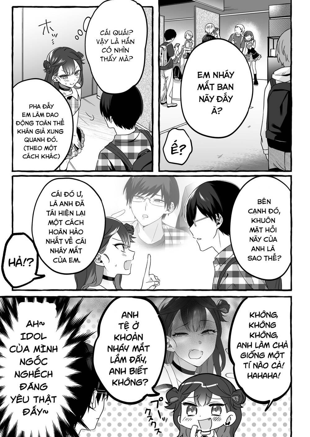 Damedol Cô Idol Hậu Đậu Và Người Hâm Mộ Duy Nhất Trên Thế Giới - Chapter 2 - Page 10