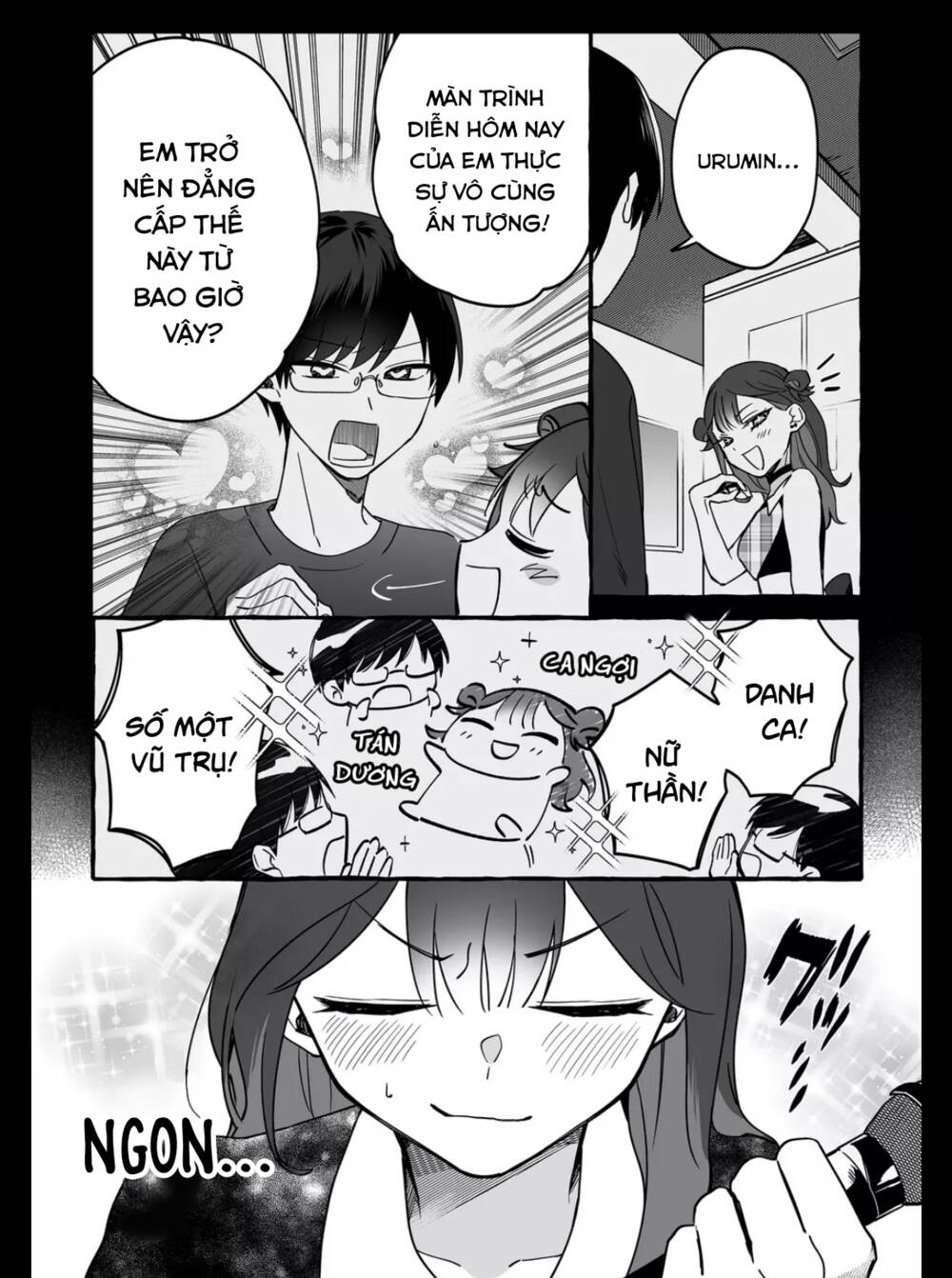 Damedol Cô Idol Hậu Đậu Và Người Hâm Mộ Duy Nhất Trên Thế Giới - Chapter 7 - Page 12