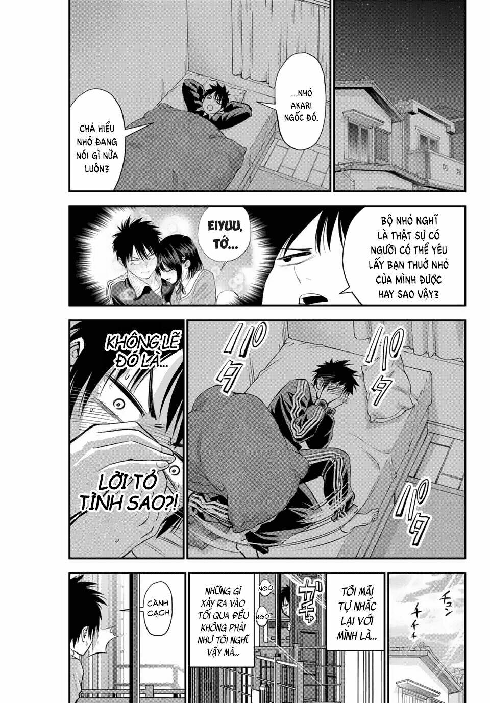 Làm Gì Có Chuyện Tình Hài Hước Giữa Bạn Thuở Nhỏ Được! - Chapter 10 - Page 4