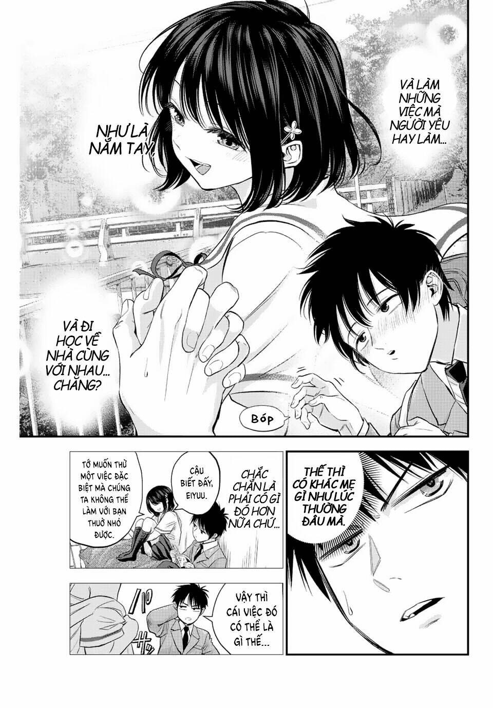 Làm Gì Có Chuyện Tình Hài Hước Giữa Bạn Thuở Nhỏ Được! - Chapter 10 - Page 8